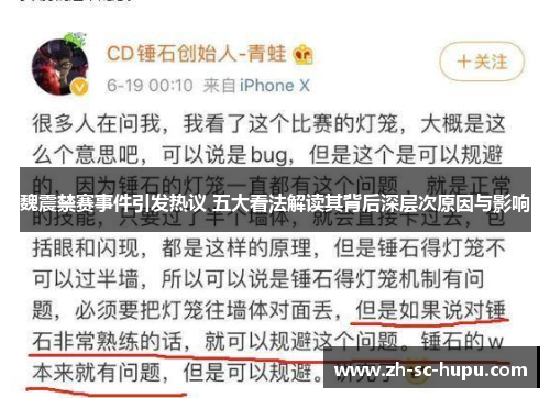 魏震禁赛事件引发热议 五大看法解读其背后深层次原因与影响